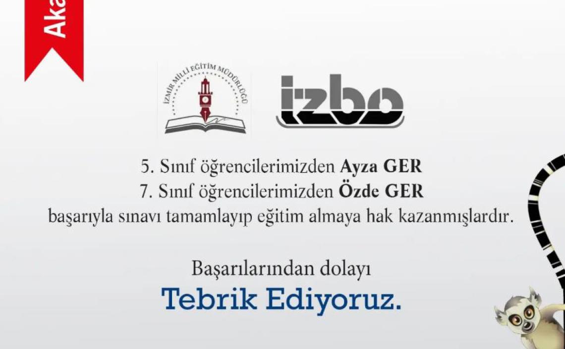 İzfen İzmir Bilim Olimpiyatları'nda...